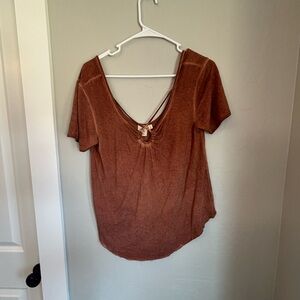 White Crow Brown Women's Top